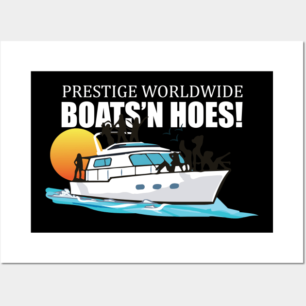 Boats 'n Hoes Wall Art by Geminiguys